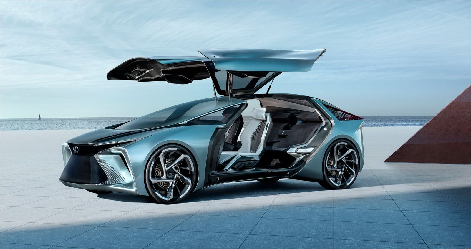 Lexus LF30 a futuristic Electrified concept car Electric Hunter