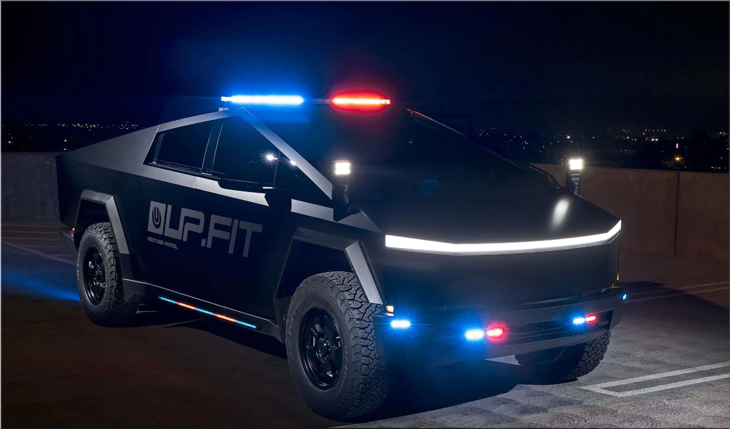 Electric Police Cars: The Future Arrives with Tesla Cybertruck Patrol ...