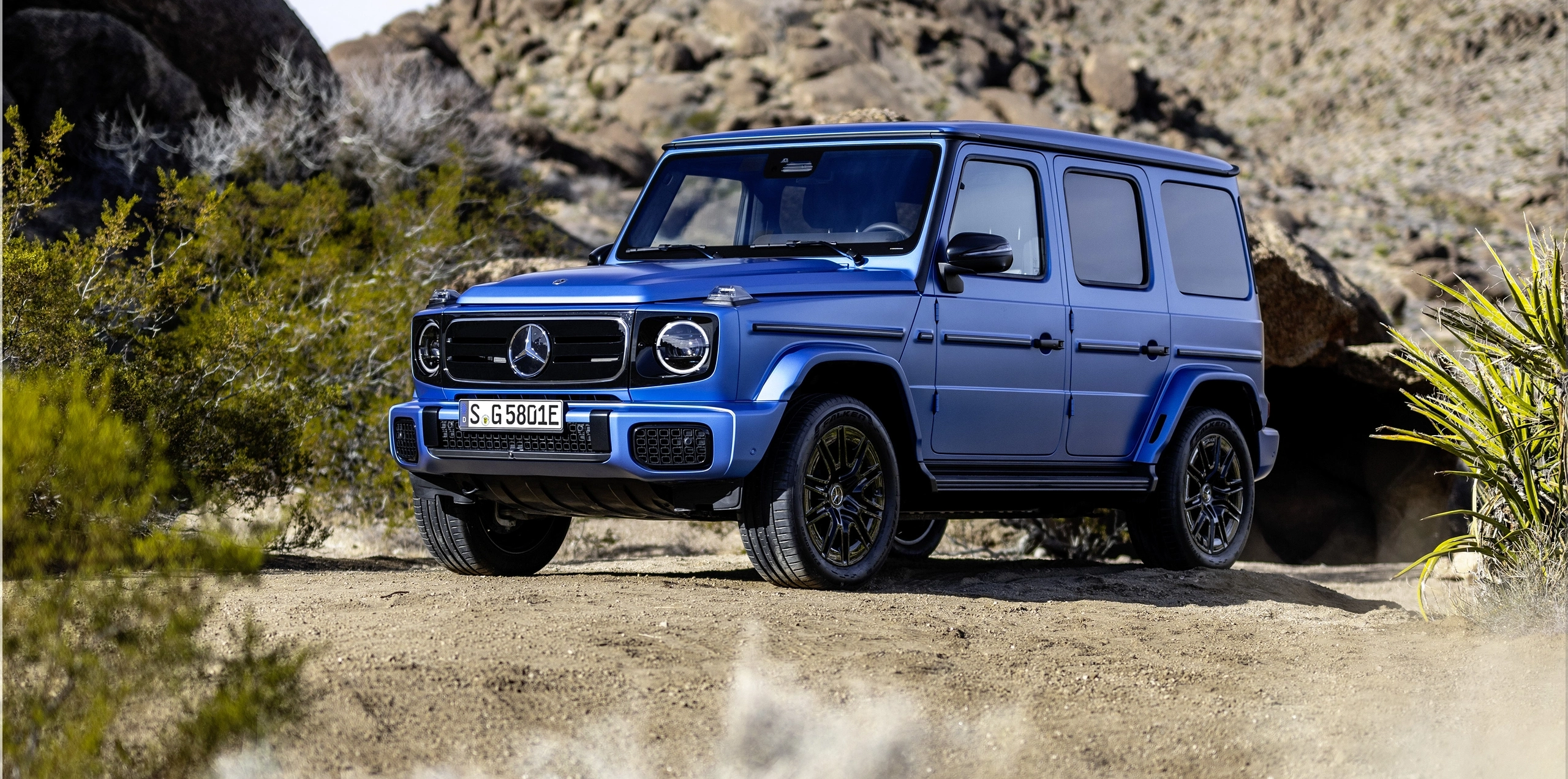 G-Wagen Goes Green: All-Electric Mercedes-Benz G 580 EQ Conquers Trails ...