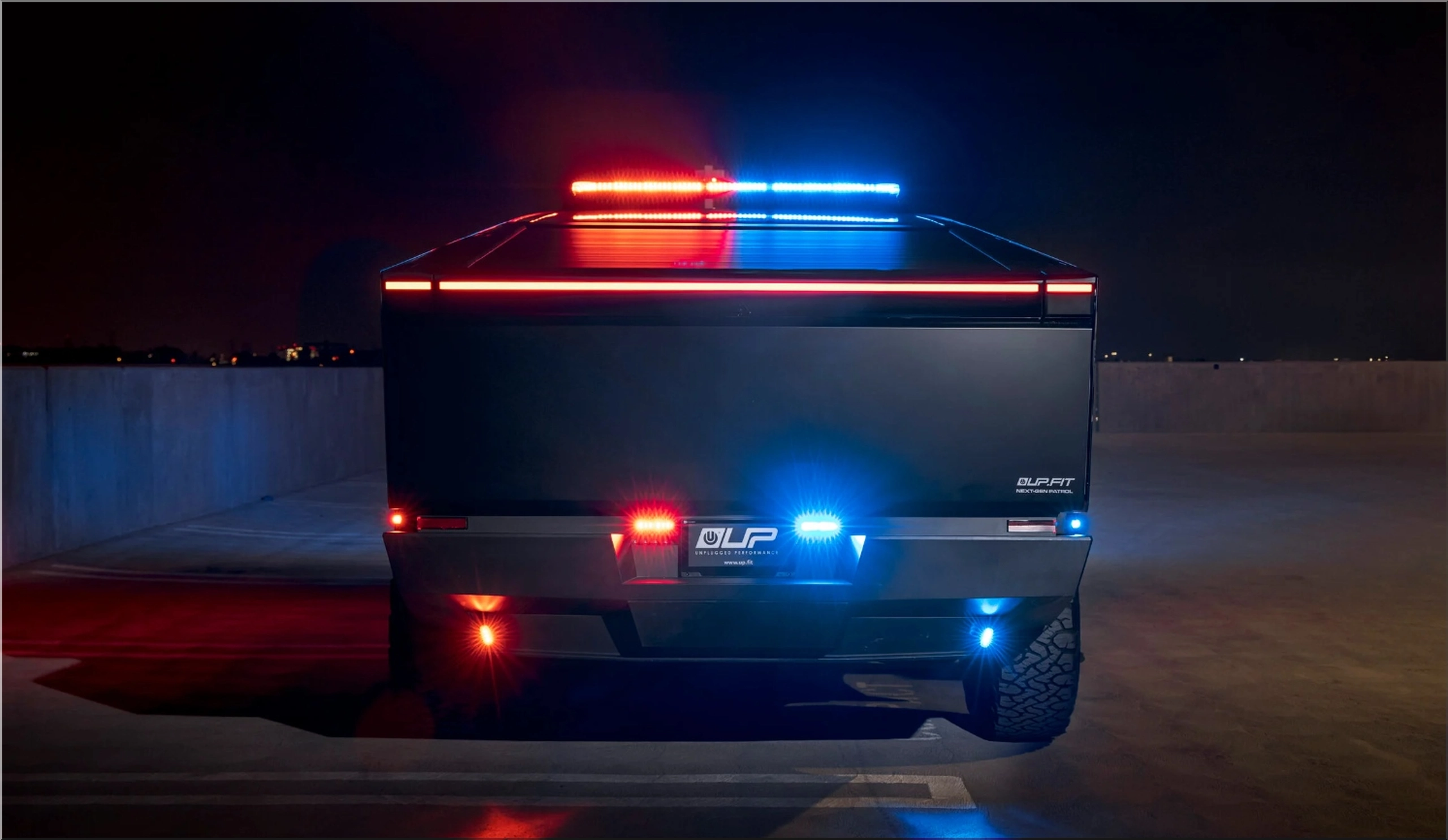 Electric Police Cars: The Future Arrives with Tesla Cybertruck Patrol ...