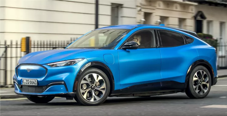 Ford Mustang Mach-E electric SUV delivers even faster charging ...