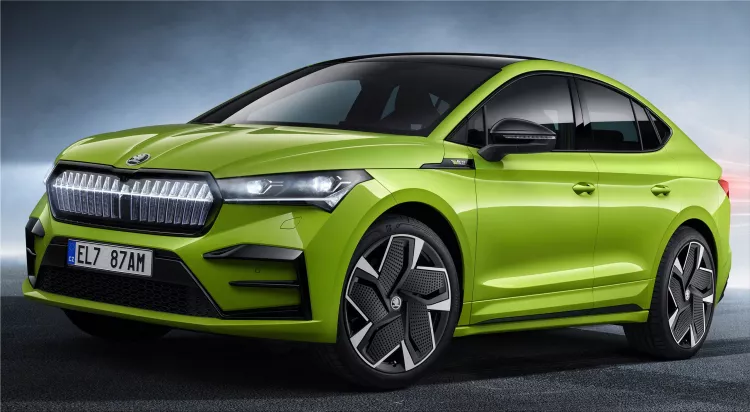 The new Skoda Enyaq Coupe iV embodies refined electric mobility ...