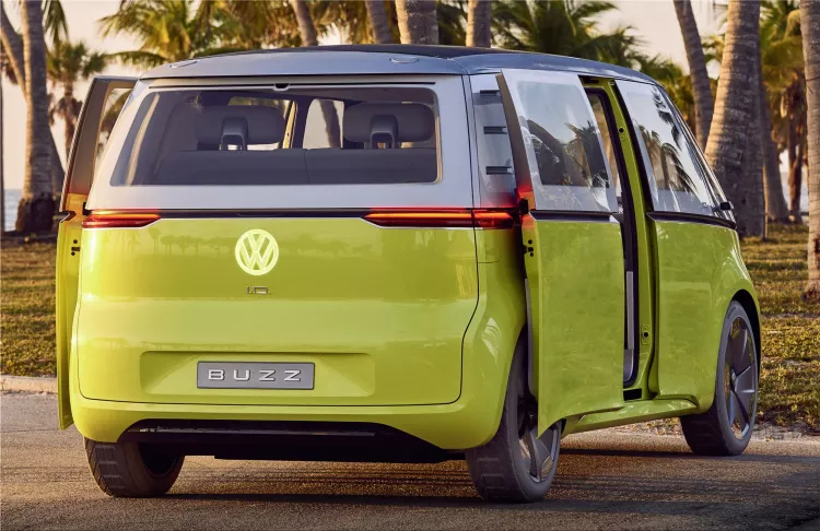 The All-electric And Autonomous Volkswagen ID BUZZ Minivan | Electric ...