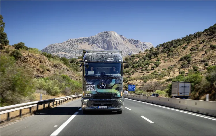 Trucking Transformed: eActros 600 Test Drive Delivers on Efficiency & Performance