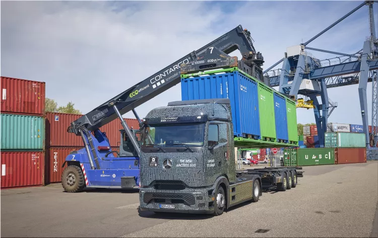 eActros 600 Electric Truck